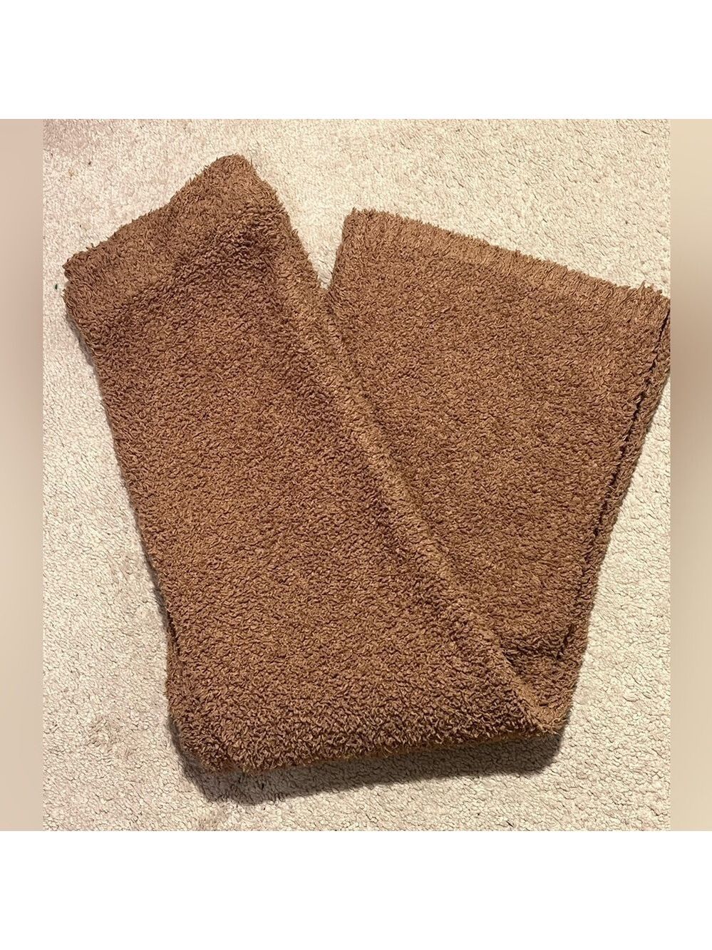 Gianni Bini Brown Textured Wide Leg Pants